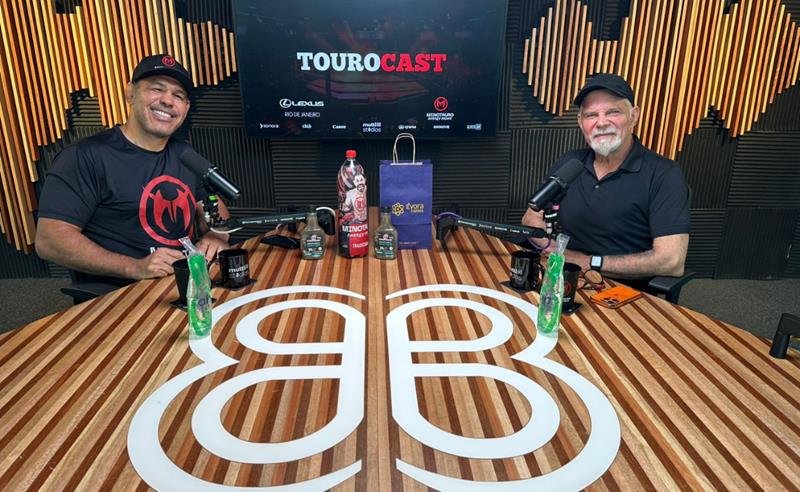 Raul Gazolla revela rotina de vitalidade e hábitos que mantêm sua energia no novo episódio do “TouroCast”, apresentado por Minotouro