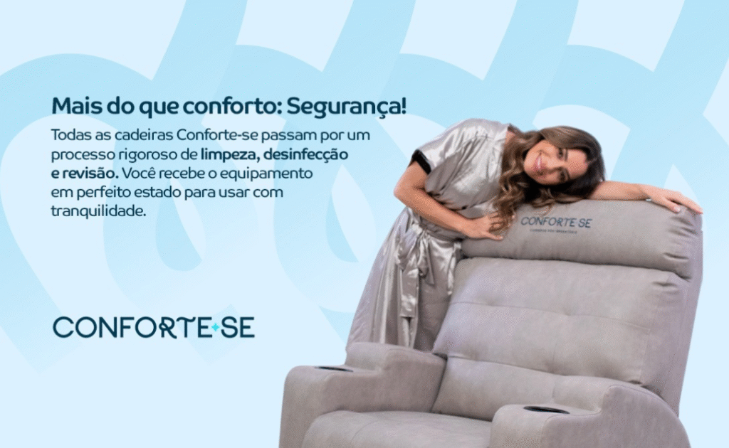 Locação de poltronas para pós operatório no ABC Paulista: conforto e segurança para a sua recuperação