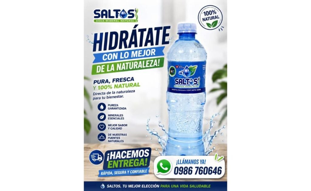 Clair Da Silveira Savino impulsiona o mercado de água mineral com reserva de alta pureza em Salto del Guairá