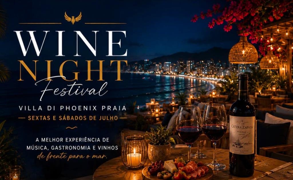 “Wine Night Festival”: As noites mais charmosas do Guarujá têm endereço certo