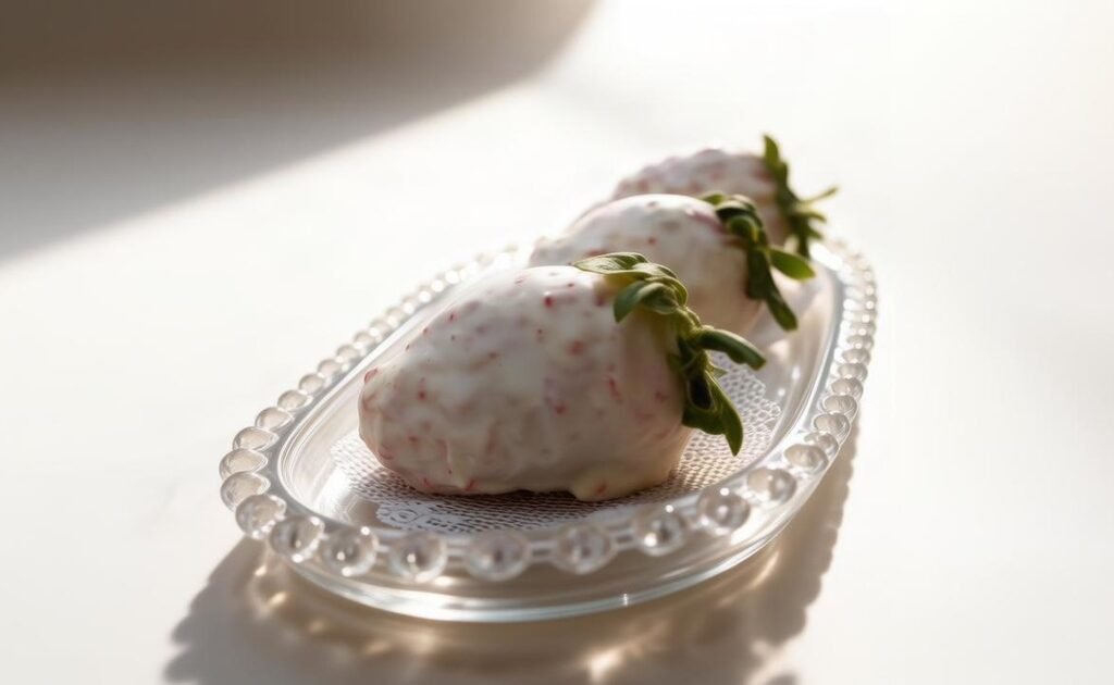 Depois do amor, agora o morango vem cravejado na Sodiê Doces