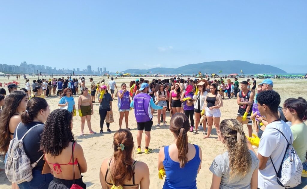 Instituto Supereco mobiliza voluntários pelo oceano no Cleanup Day 2026 em Santos